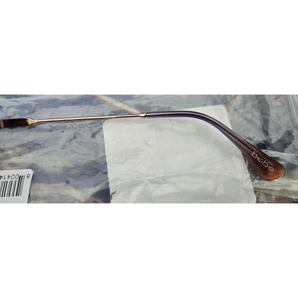 Bebe Bbop Sunglasses - rose gold, BEBE Round Sunglasses. - Picture 10 of 10